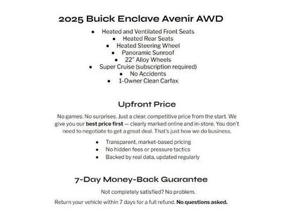 2025 Buick Enclave Avenir