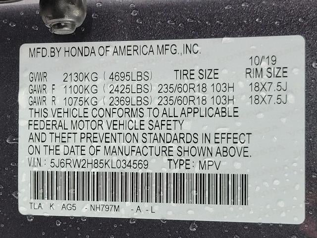 2019 Honda CR-V EX-L