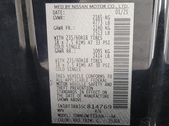 2025 Nissan Rogue SV