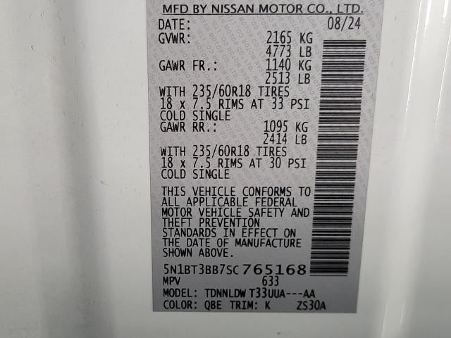 2025 Nissan Rogue SV