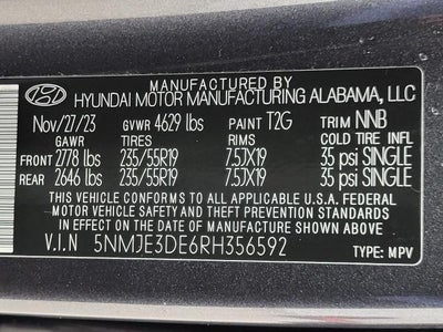 2024 Hyundai Tucson Limited