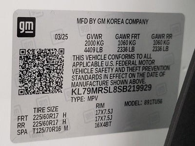 2025 Chevrolet Trailblazer LT