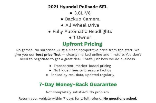 2021 Hyundai Palisade SEL