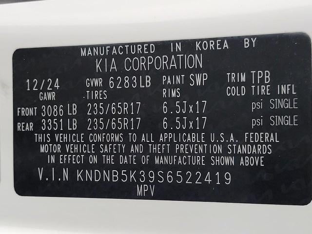 2025 Kia Carnival LXS