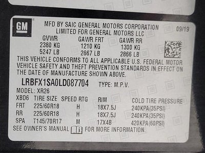 2020 Buick Envision Preferred Group