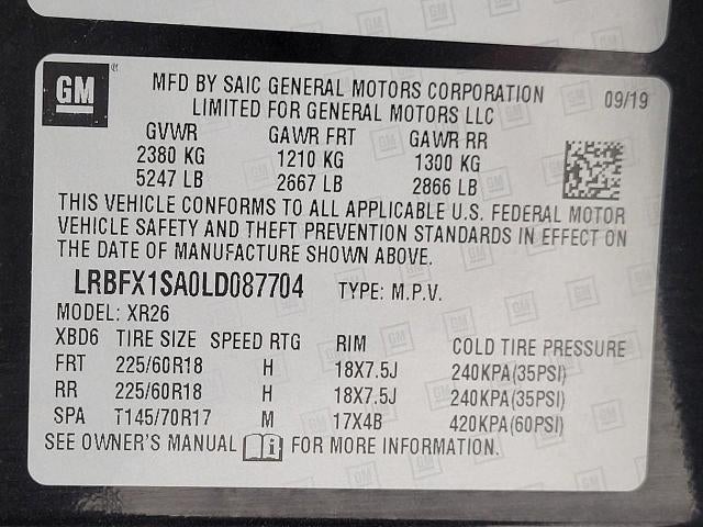 2020 Buick Envision Preferred Group