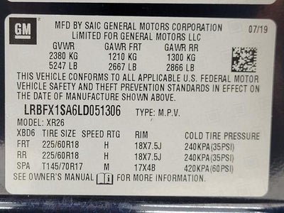 2020 Buick Envision Preferred Group