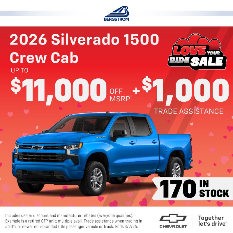 2026 Silverado 1500 Crew Cab