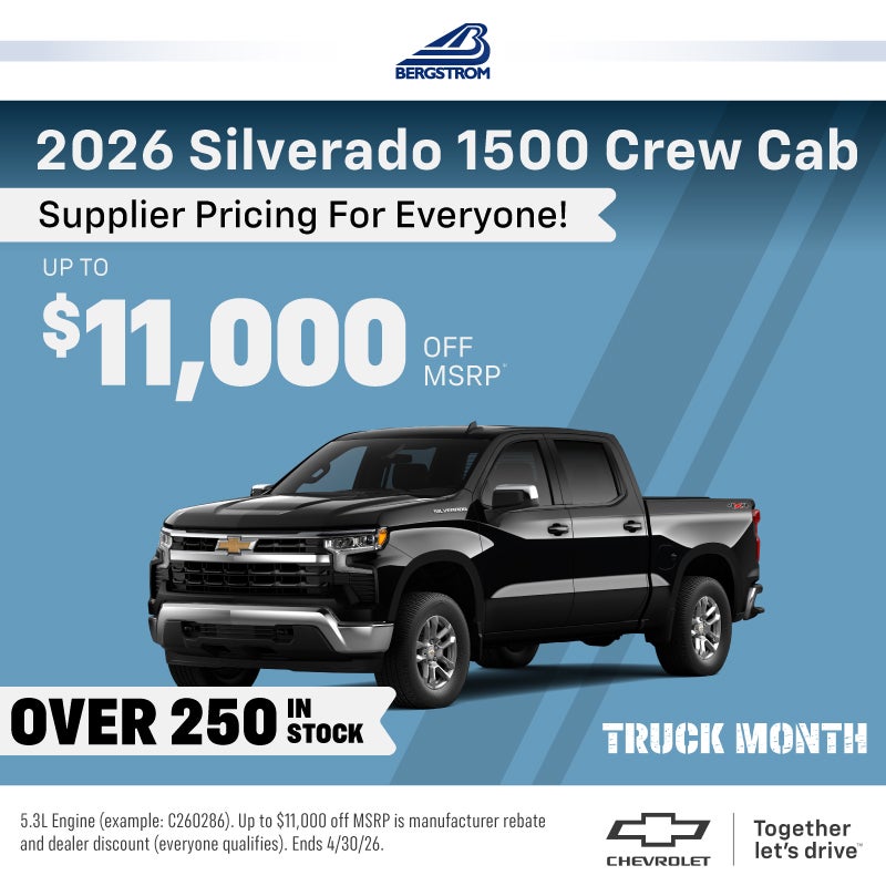 2026 Silverado 1500 Crew Cab